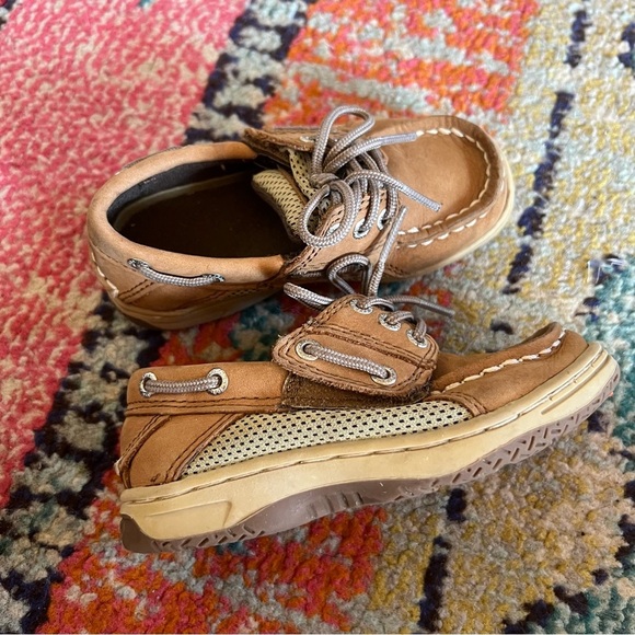 Sperry Lanyard Boat Shoe - Kids' size 8 - Picture 3 of 5